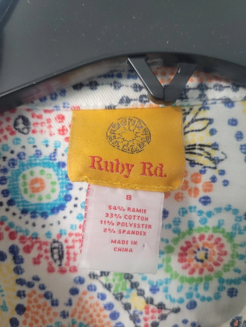 Printed Multi-Color Jacket - Picture 3 of 6